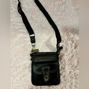 Coach Brown Leather Crossbody